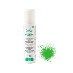 Decora Metallic Groen spray - 75 ml