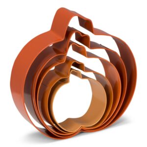 Uitstekers Pompoen 5-delig RVS