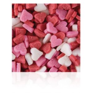 Mini Hartjes Suiker Confetti - 100 g
