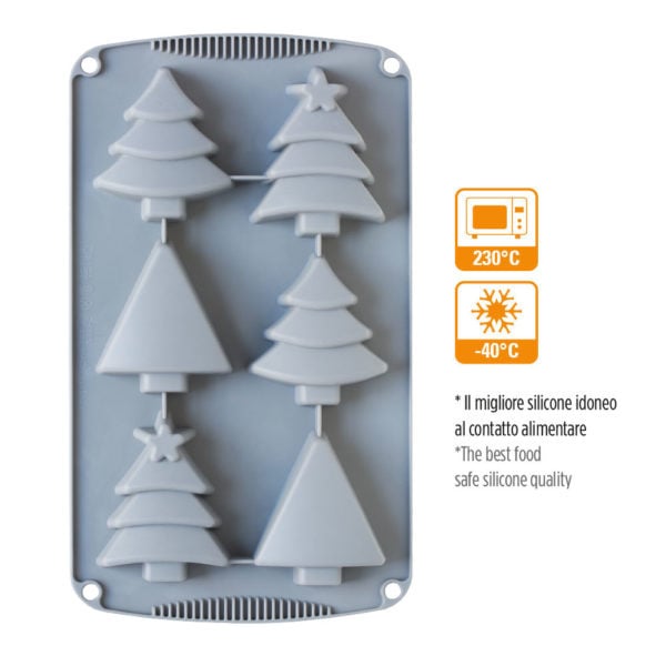 Kerstbomen siliconen mal - Afbeelding 2