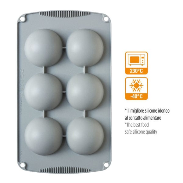 Siliconen mal Halve Bol - Afbeelding 3