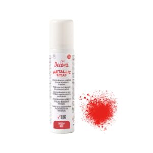 Decora Metallic Rood spray - 75 ml