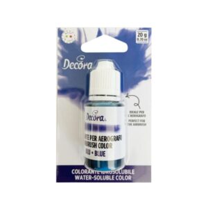 Decora Wateroplosbare / Airbrush Kleurstof Donkerblauw - 20 g