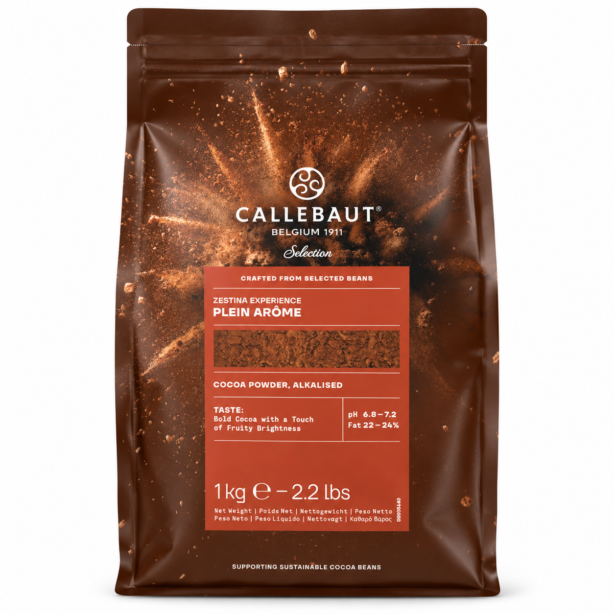 Callebaut Cacao Poeder - 1 Kg