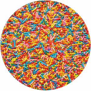 Chocolade Hagelslag Kleuren-mix - 100 g