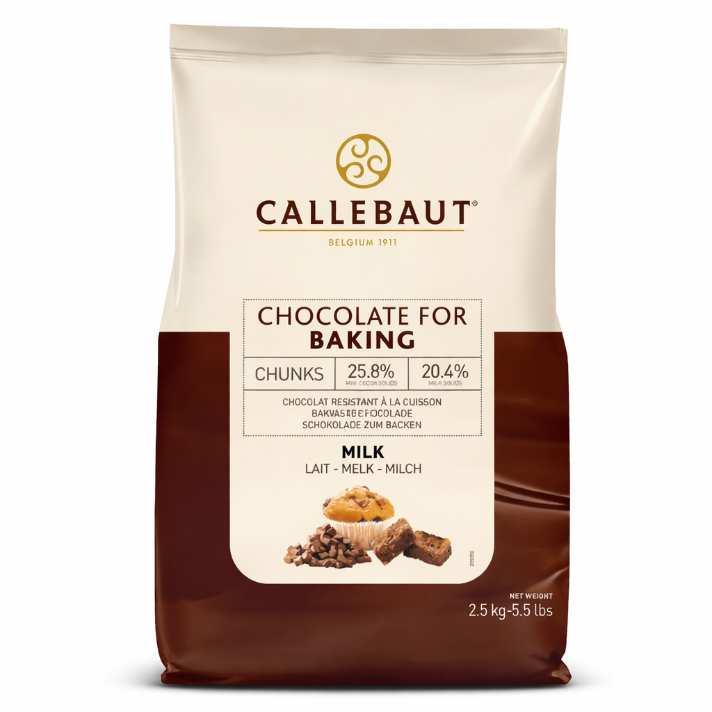 Callebaut Bakvaste Chocolade Chunks Melk - 500 g - Afbeelding 2