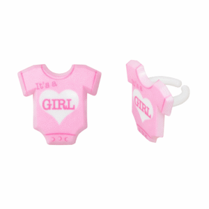 Decoratie Ringen It's a Girl