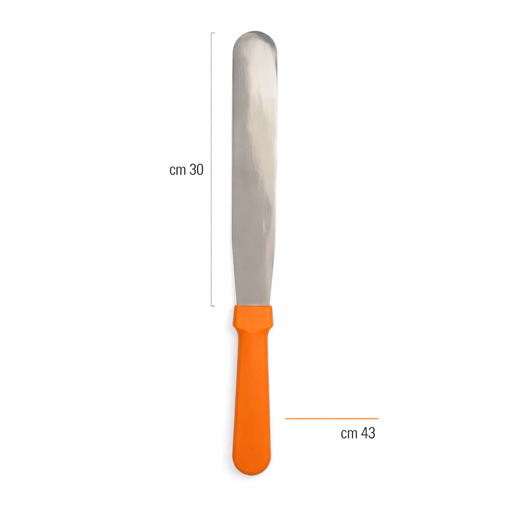 Glaceermes Recht 43cm