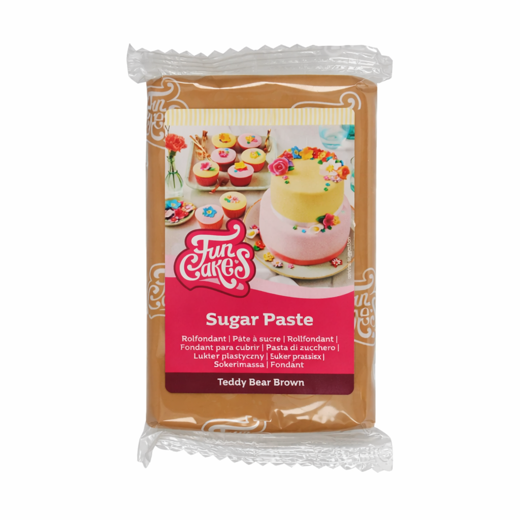 FunCakes Rolfondant Teddy Bear Brown - 250 g