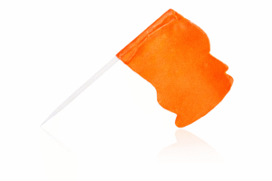 Prikker Oranje Vlaggetje Wapperend (144st)