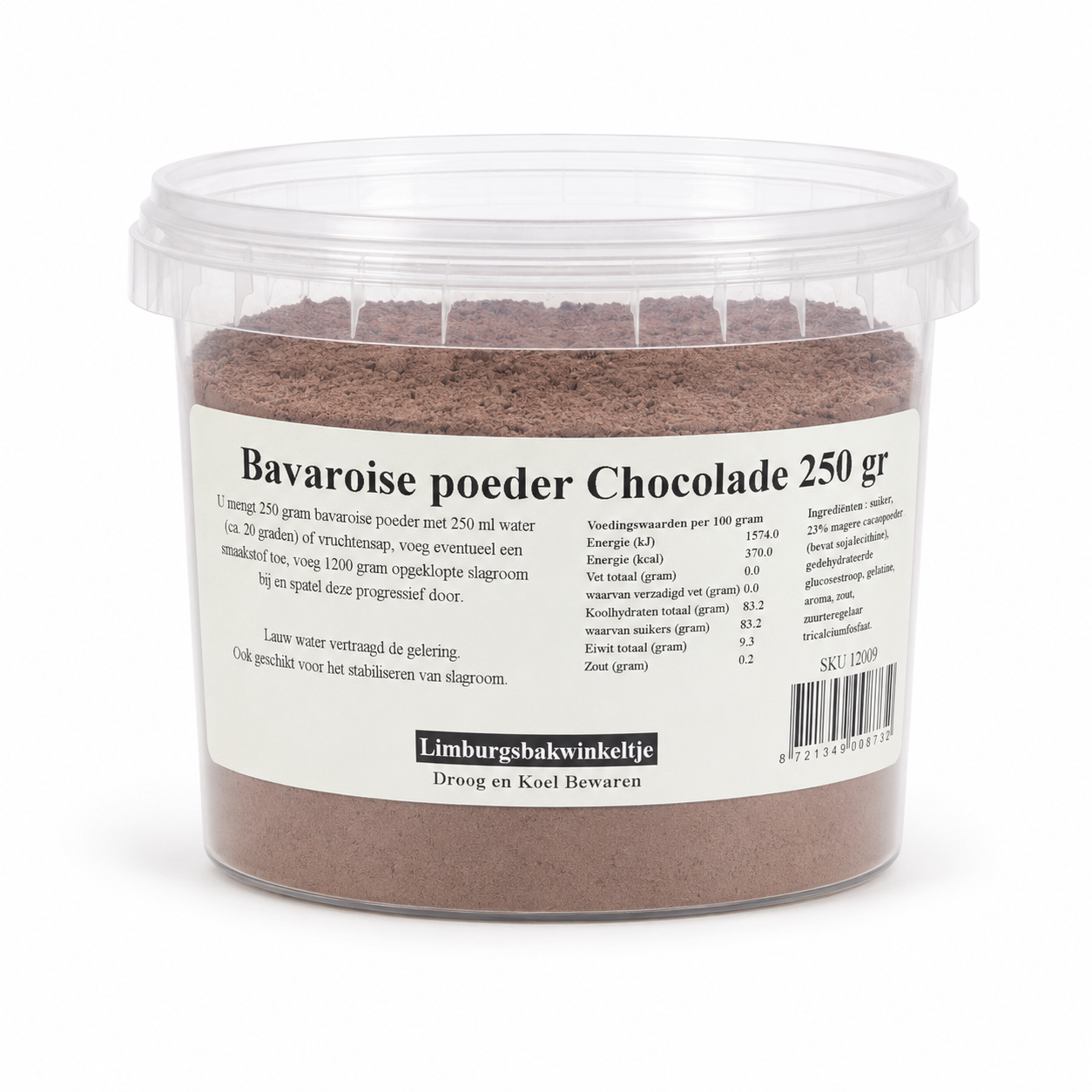 Bavaroise Poeder Chocolade - 250 g