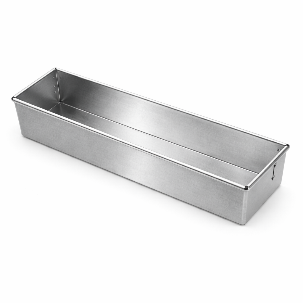 Broodblik - alusteel - 320 x 105 x 85 mm