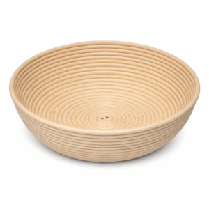 Deegrijsmand 1500 gram - rond - riet