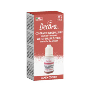 Decora Wateroplosbare /  Airbrush Kleurstof Metallic Koper - 20 g