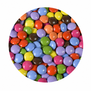 Gekleurde Chocolade Dragees - 250 g