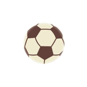 Voetbal chocolade Schildjes 10 stuks