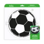 Decora Stencil Voetbal Ø25cm