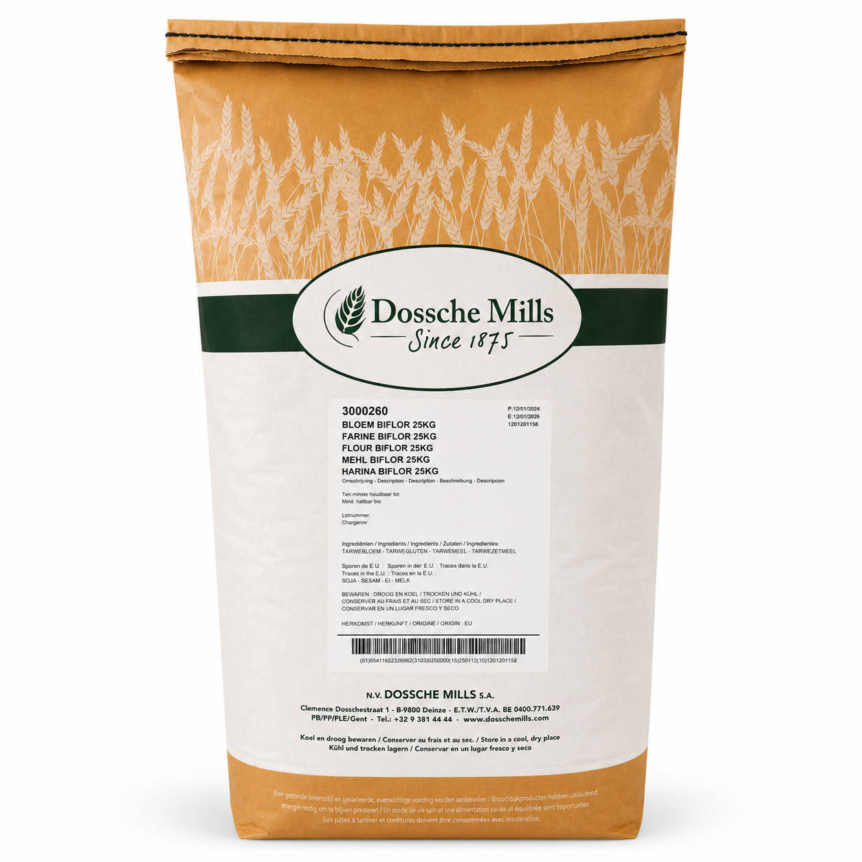 Dossche Mills Biflor - 25 Kg
