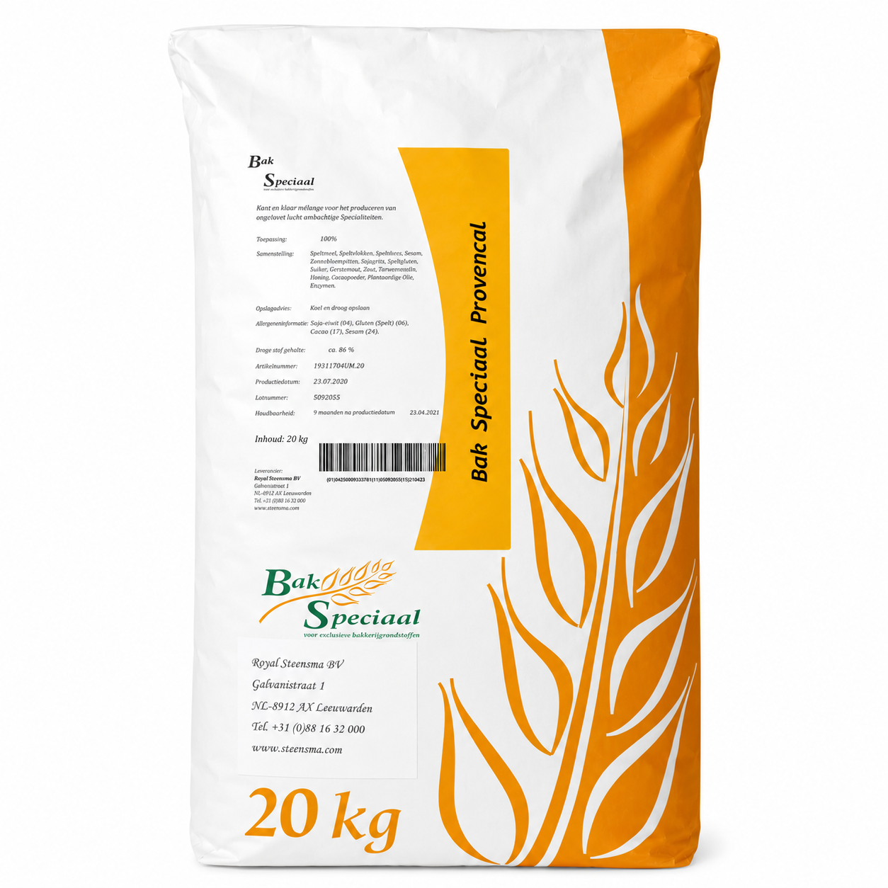 Bak Speciaal Provencal - 20 Kg
