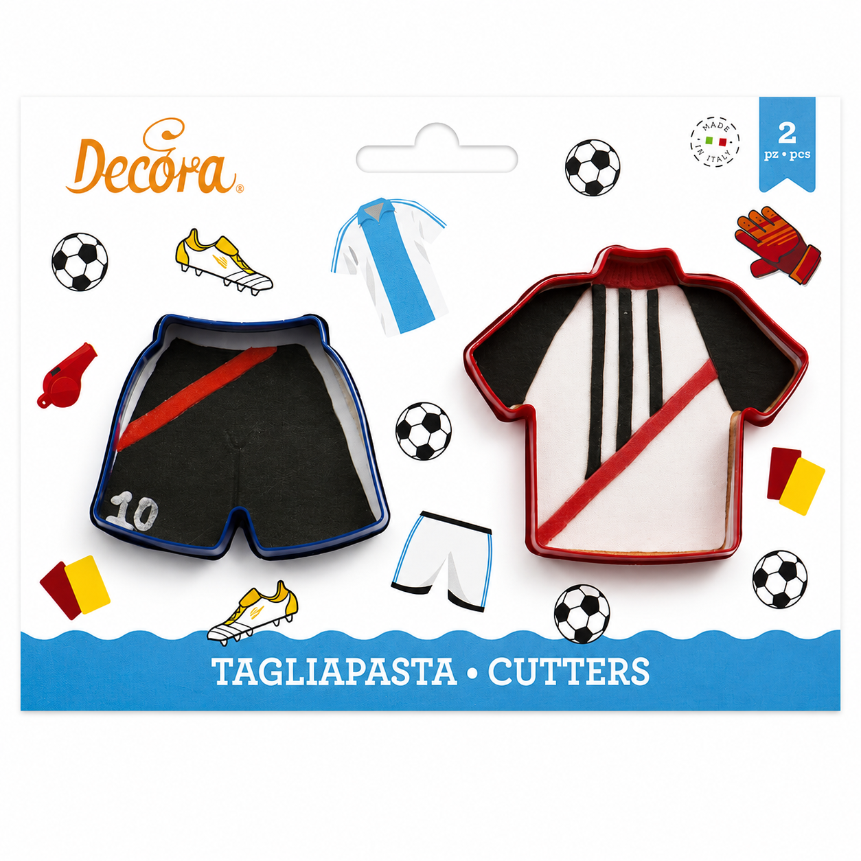 Uitstekers voetbaltenue