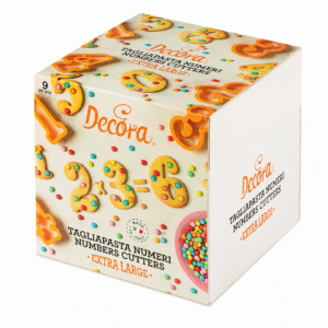 Decora Cijfer Uitstekers Extra Large